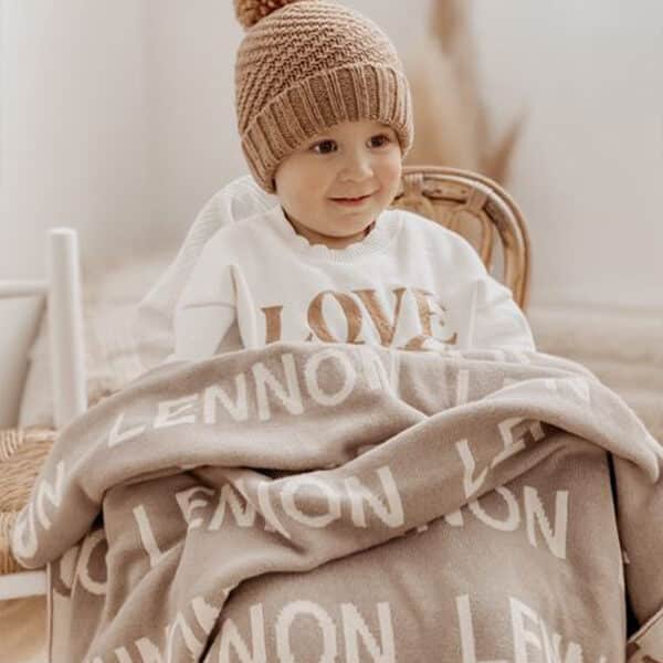 Tiled Name Blanket