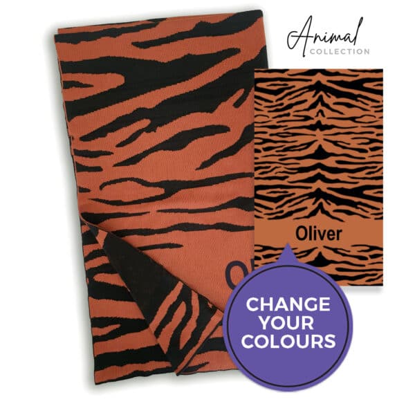 Tiger Name Blanket