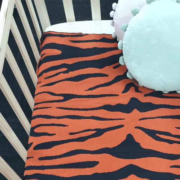 Tiger Name Blanket