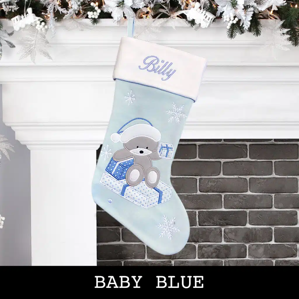 Baby Boy Christmas Stocking