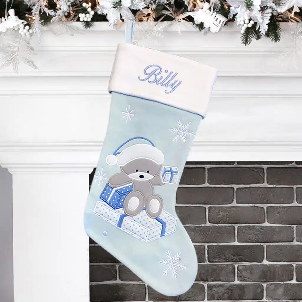 Baby Boy Christmas Stocking