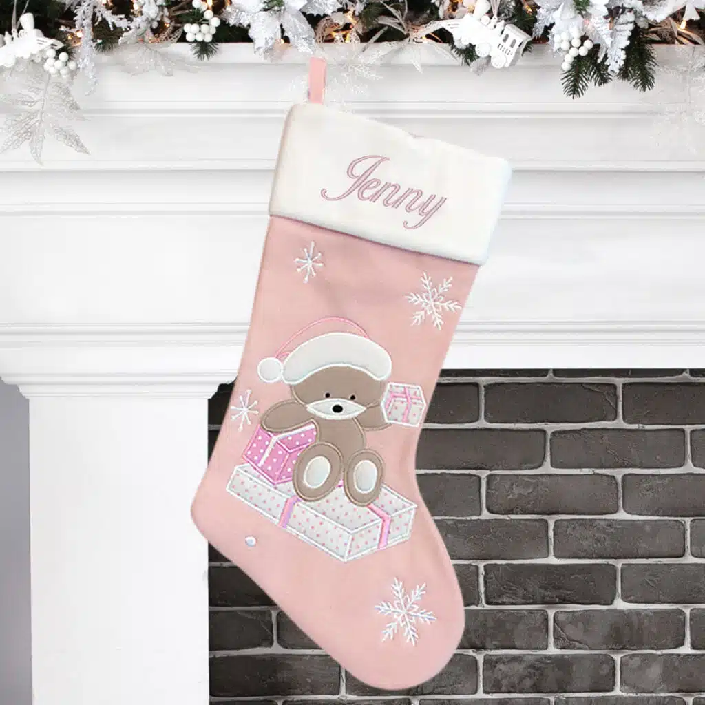Baby Girl Christmas Stocking