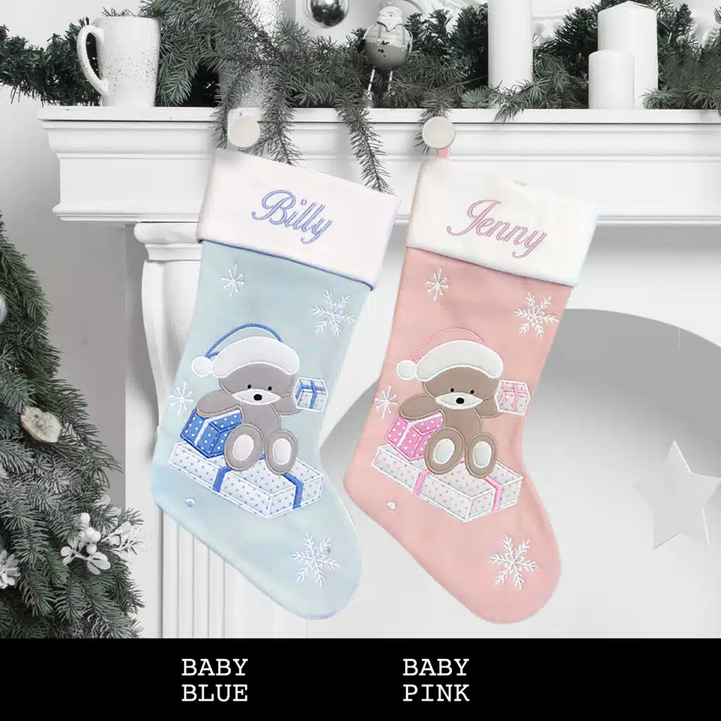 Baby Girl Christmas Stocking