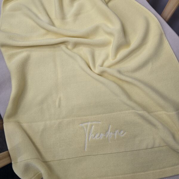 Lemon Baby Blanket