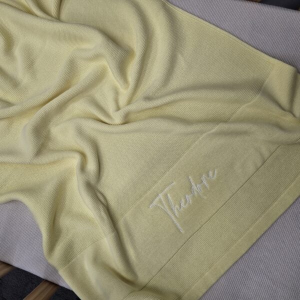 Lemon Baby Blanket