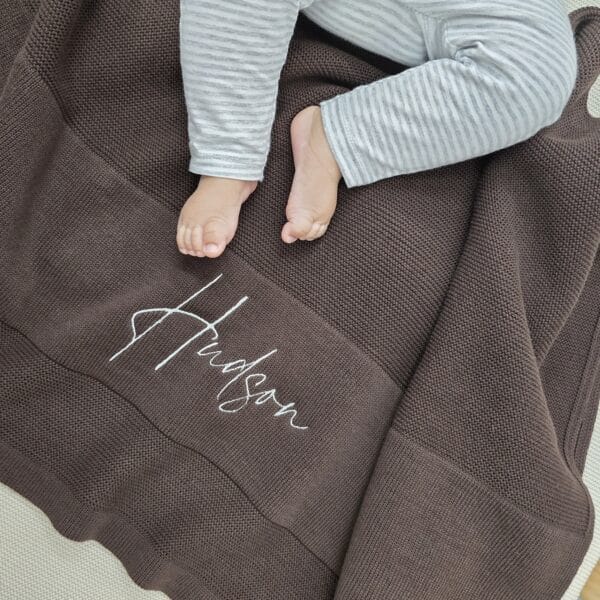 Brown Baby Blanket