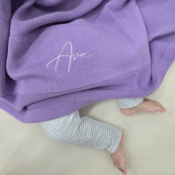Purple Baby Blanket