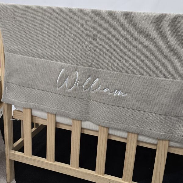 Beige Baby Blanket