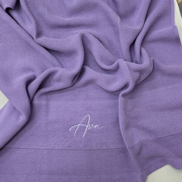 Purple Baby Blanket