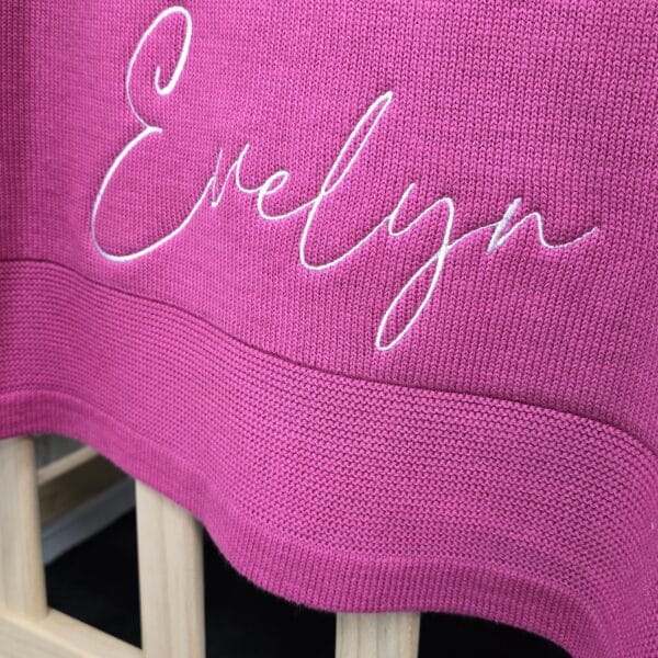 Hot Pink Baby Blanket