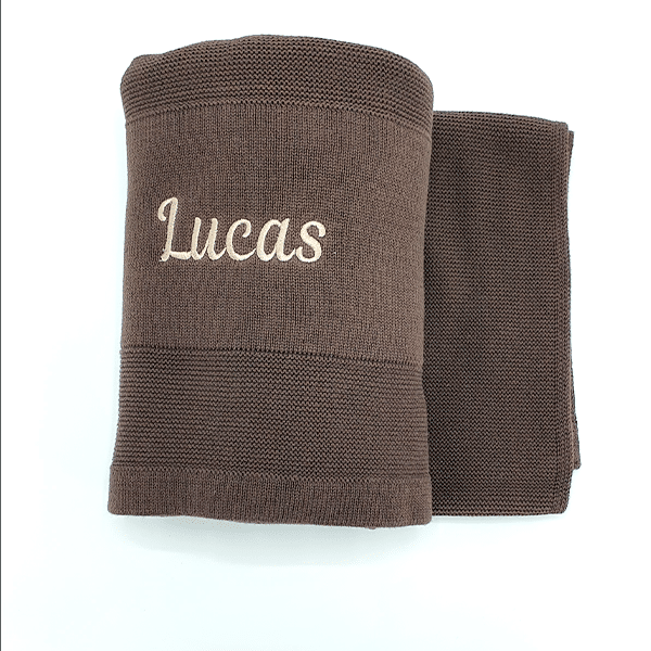 Brown Baby Blanket