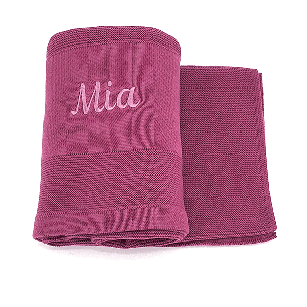 Hot Pink Baby Blanket