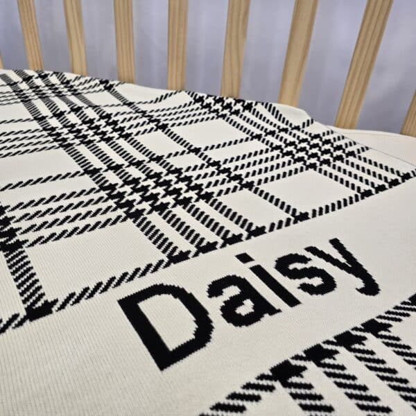 Custom Plaid Blanket