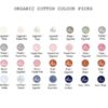 Custom Signature Gingham Blanket organic cotton colour pick