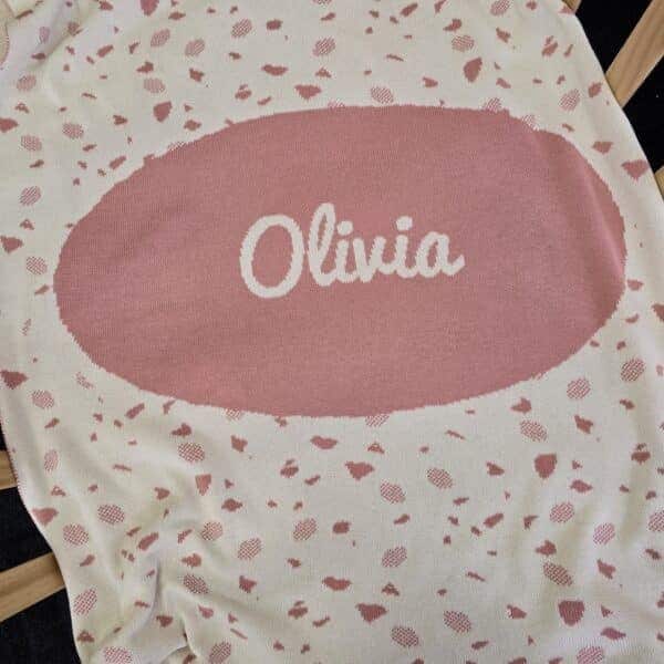 Custom Terrazzo Blanket