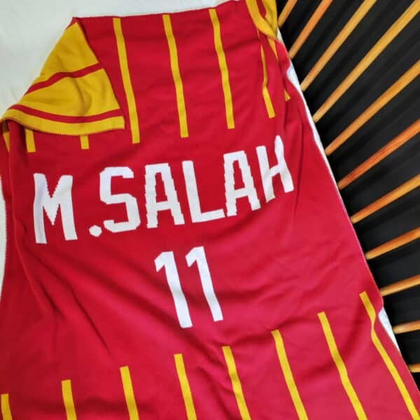 Custom Pinstripe Jersey Blanket Custom Pinstripe Jersey Blanket
