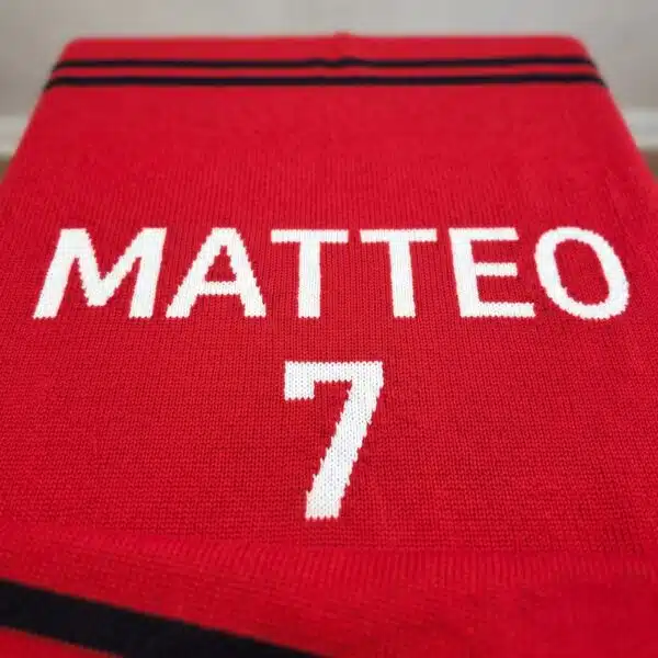 Custom Sports Jersey Blanket