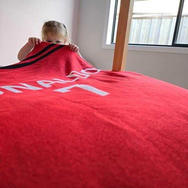 Custom Sports Jersey Blanket Custom Sports Jersey Blanket