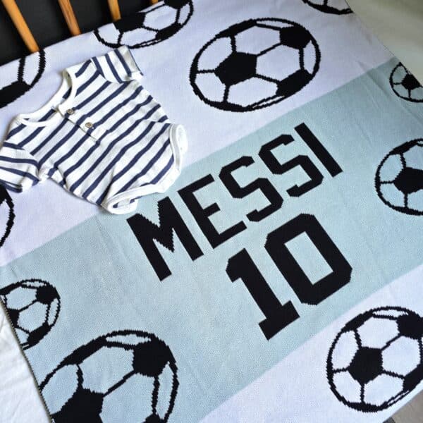 Custom Sports Soccer Ball Blanket Custom Sports Soccer Ball Blanket