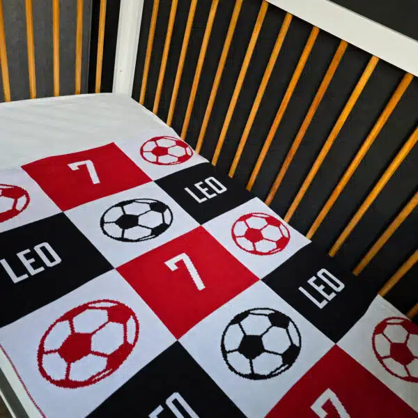 Custom Sports Signature Blanket