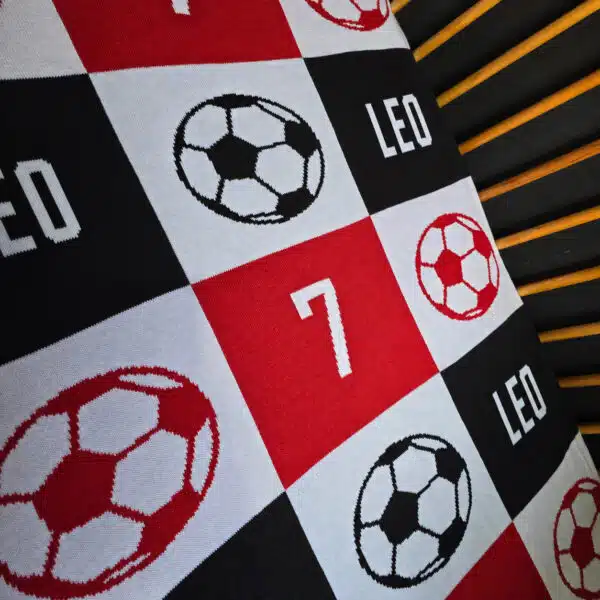 Custom Sports Signature Blanket