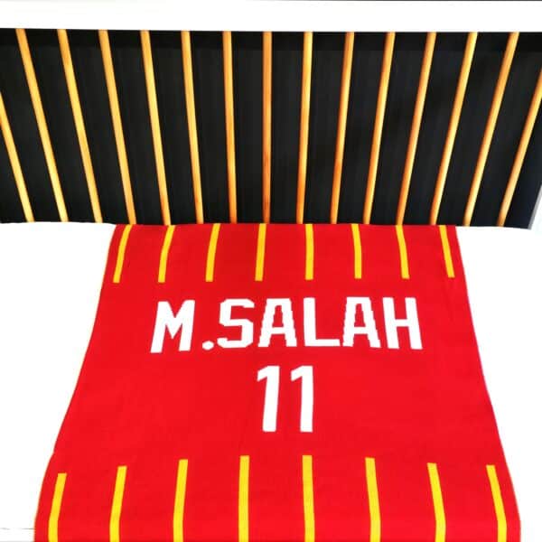 Custom Pinstripe Jersey Blanket Custom Pinstripe Jersey Blanket