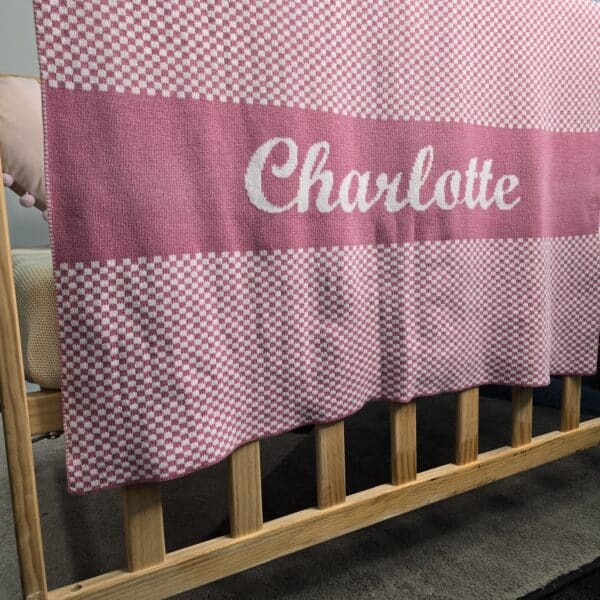 Custom Mini Checks Blanket Custom Mini Checks Blanket