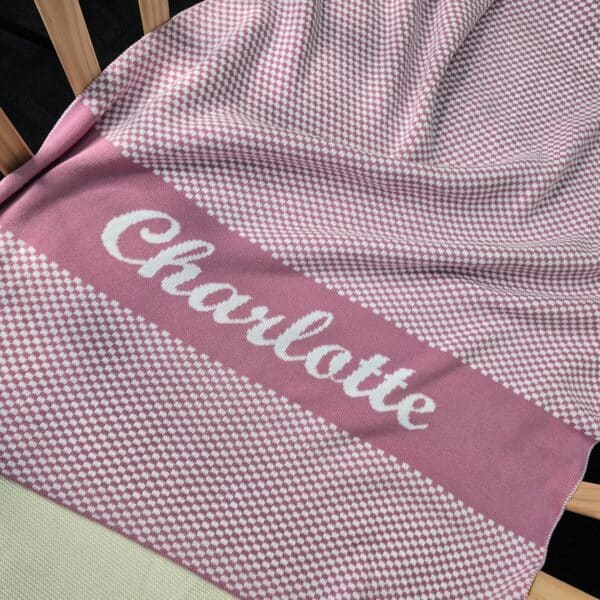 Custom Mini Checks Blanket Custom Mini Checks Blanket
