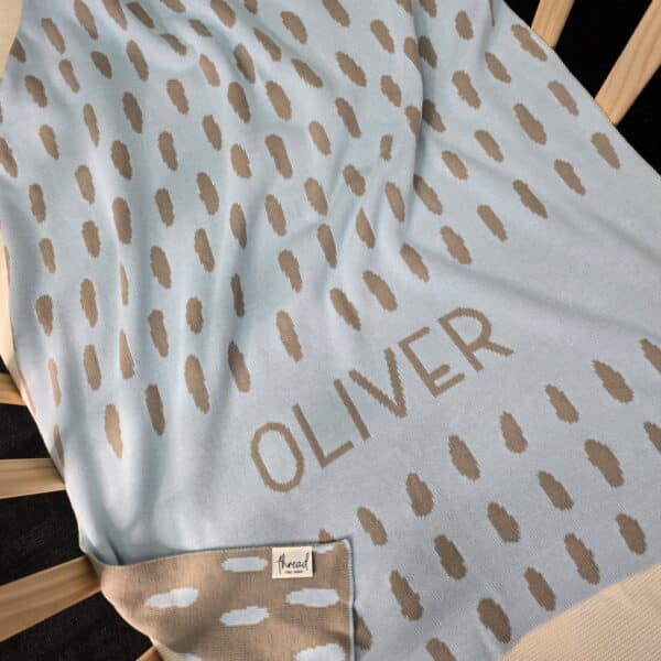 Custom Raindrops Blanket