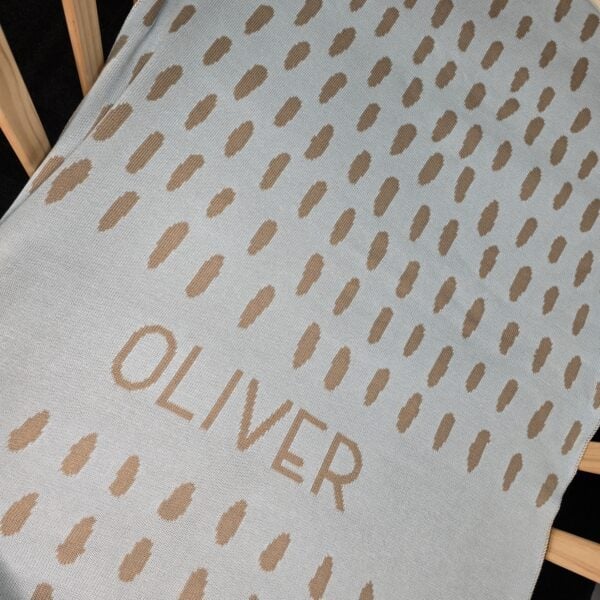 Custom Raindrops Blanket
