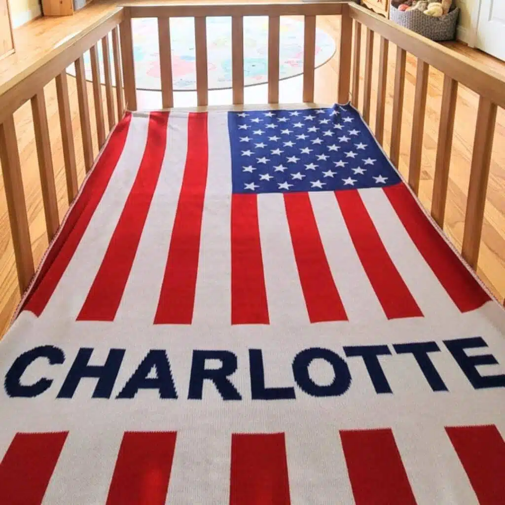 USA Flag Blanket