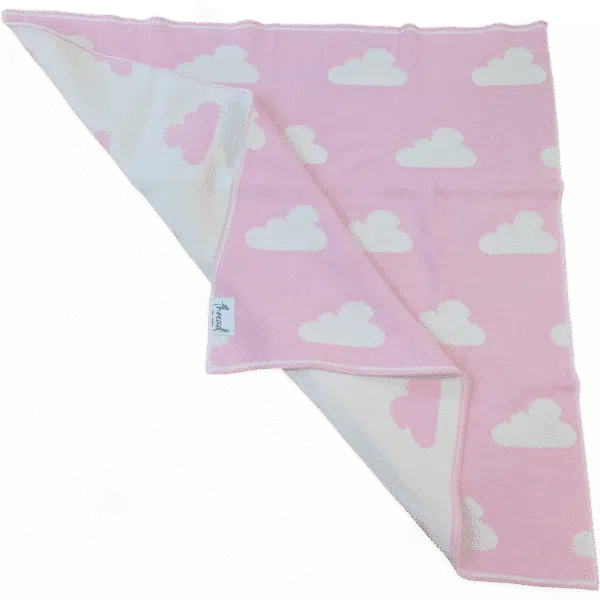Preemie Blanket - Baby Pink Cloud