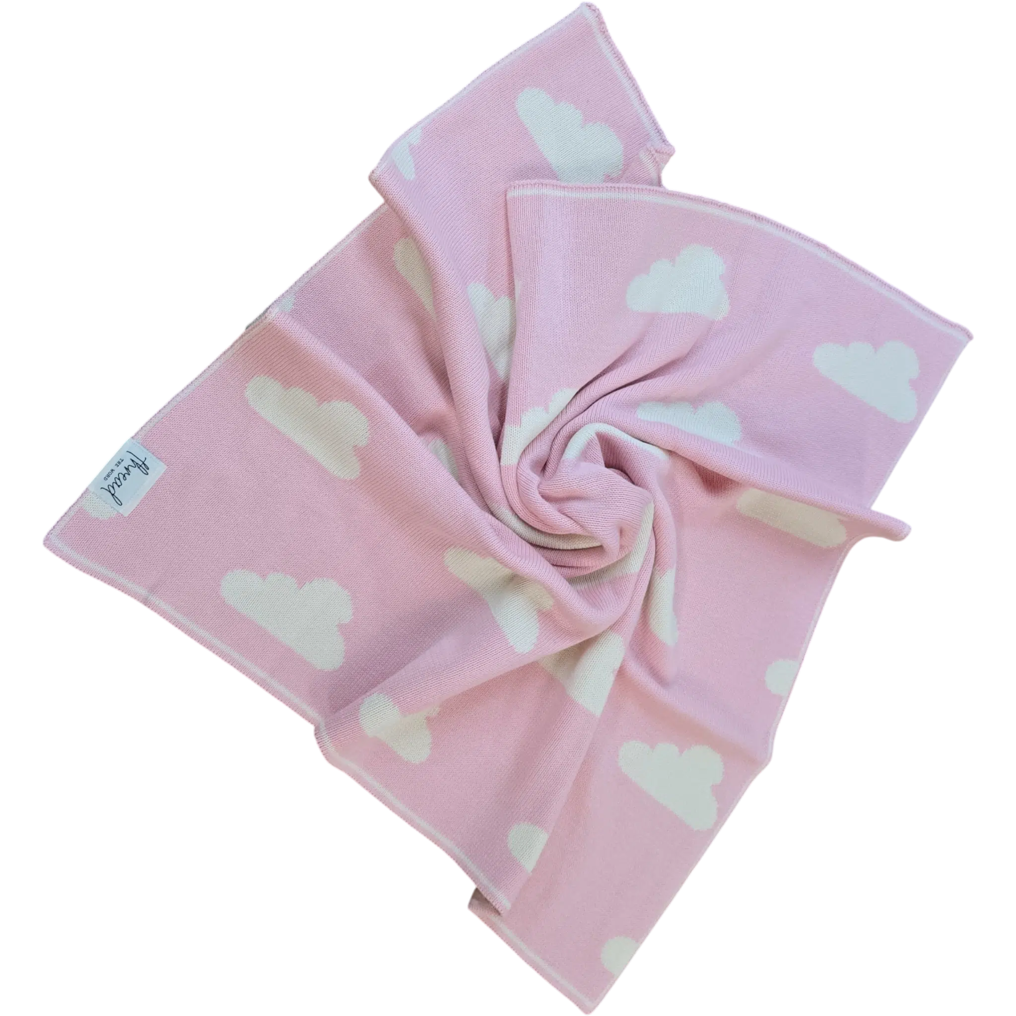 Preemie Blanket – Baby Pink Cloud