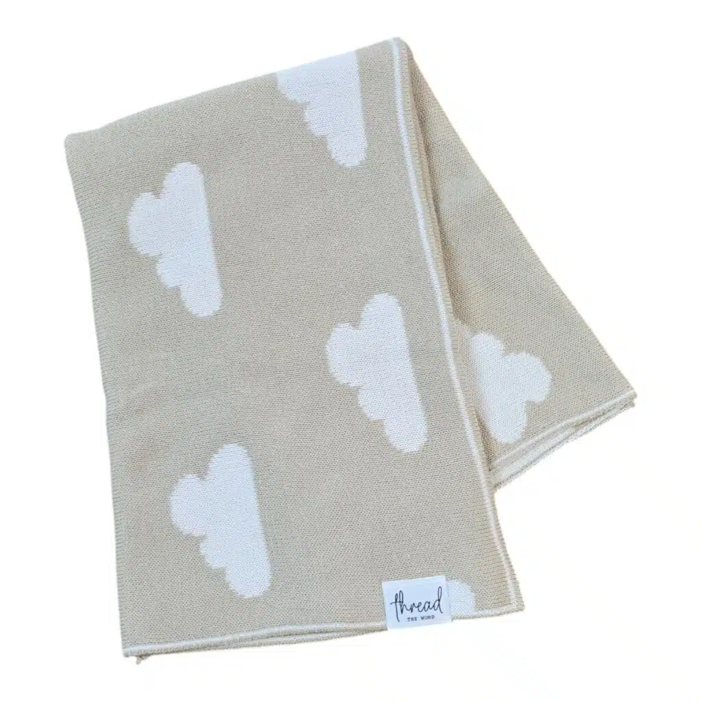 Preemie Blanket - Oat Cloud