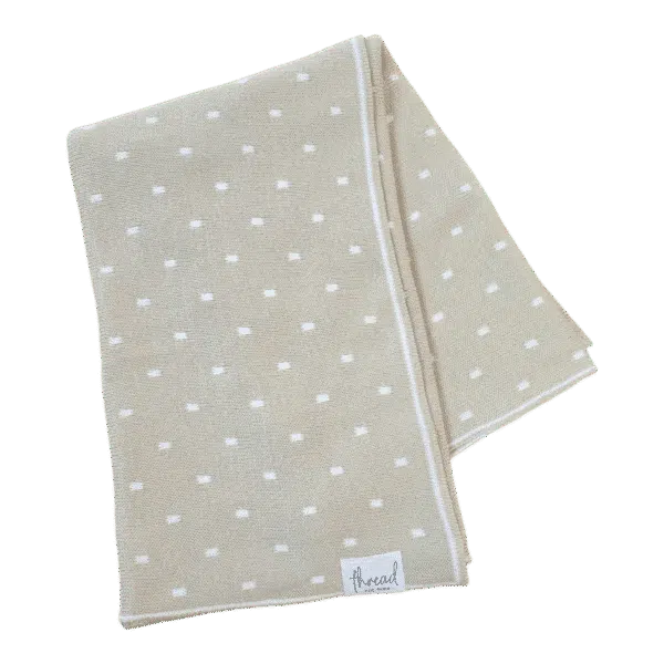 Preemie Blanket - Oat Spots