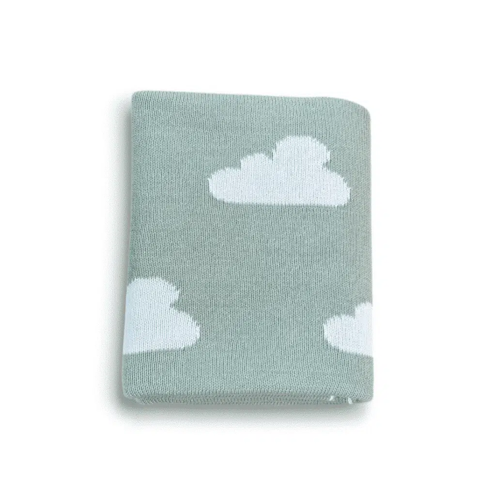 Preemie Blanket - Sage Cloud