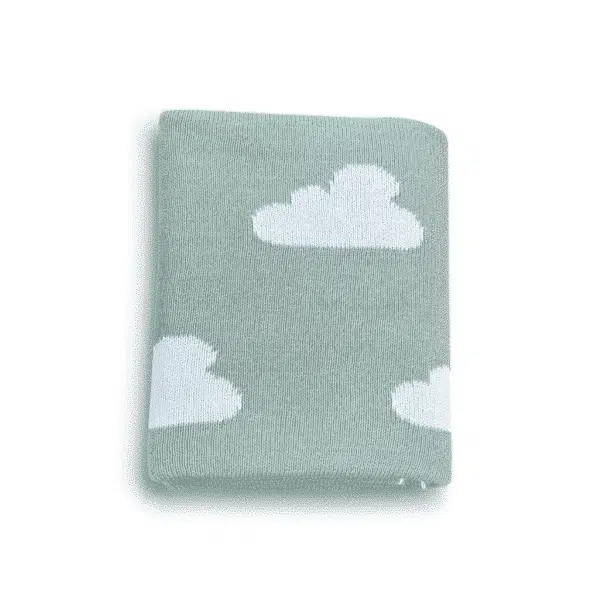 Preemie Blanket - Sage Cloud