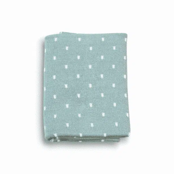 Preemie Blanket - Sage Spots