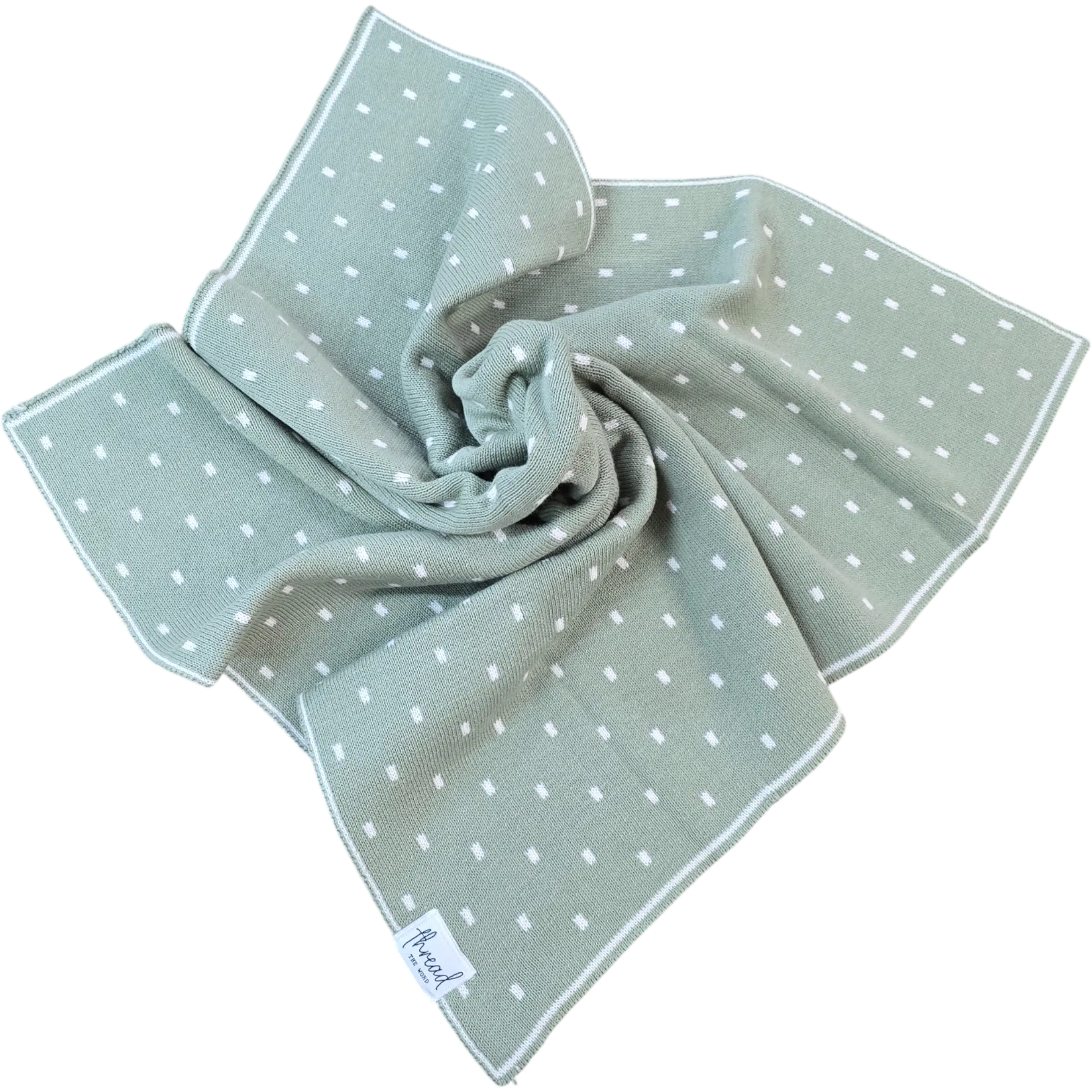 Preemie Blanket – Sage Spots