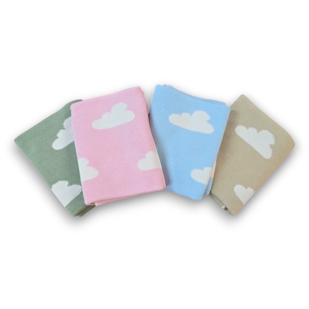 Preemie Blanket - Sage Cloud