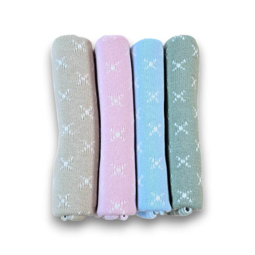 Preemie Blanket - Oat Crosses