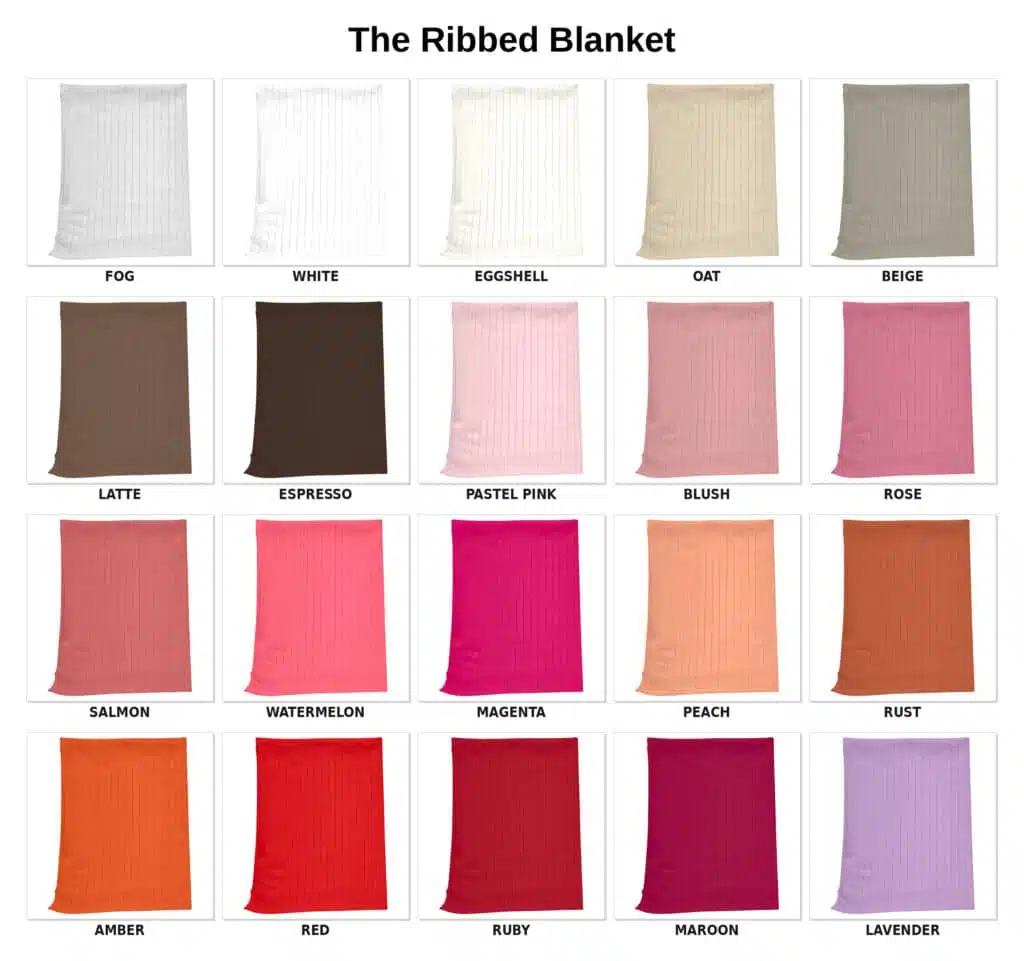 The Ribbed Blanket