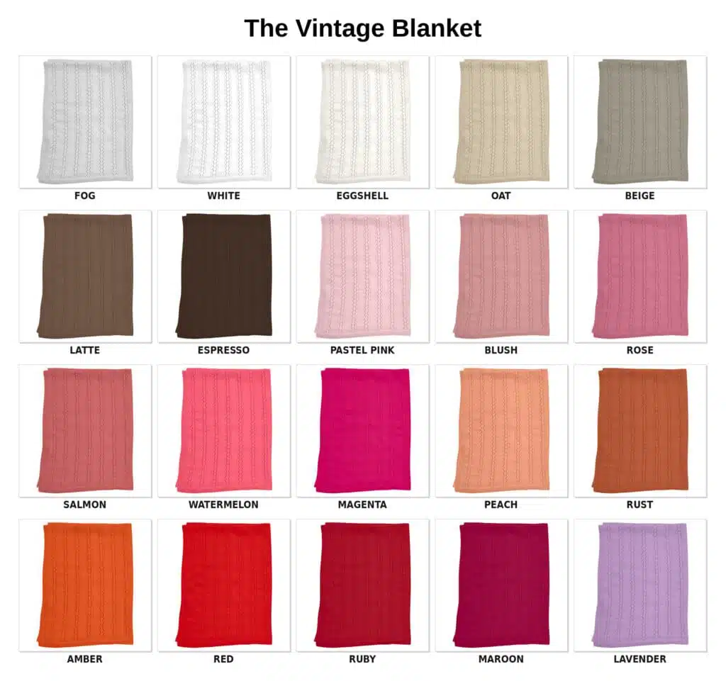 The Vintage Knitted Blanket