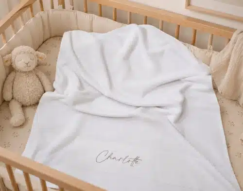Custom Embroidered Blankets in America